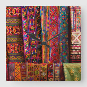 Bhutan stoffen te koop vierkante klok