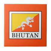 Bhutan Tegeltje (Voorkant)