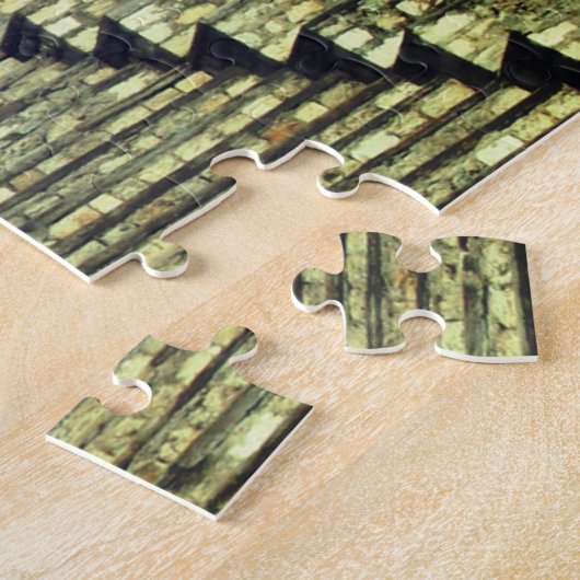 bhutan tempel legpuzzel (Zijkant)