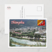 Bhutan - Thimphu - Briefkaart (Voorkant / Achterkant)
