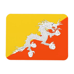 Bhutan vlag magneet