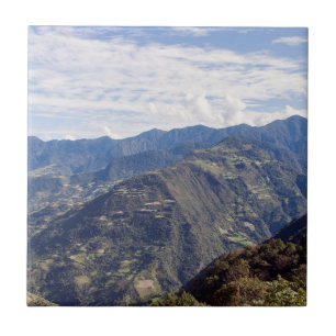 Bhutan vreedzame oostelijke bergen - Himalaya Tegeltje