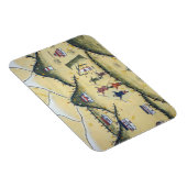 Bhutanees huis met boogschilderijen - Bhutan Magneet (Rechterzijde)