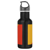 Bhutanese Flag Vrijheidsfles Waterfles (Achterkant)