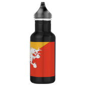Bhutanese Flag Vrijheidsfles Waterfles (Rechts)