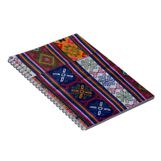 Bhutanese textielstof notitieboek (Rechterzijde)