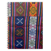 Bhutanese textielstof notitieboek (Voorkant)