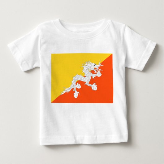 Bhutanese vlag (Bhutan) (Thunder Dragon) (Voorkant)