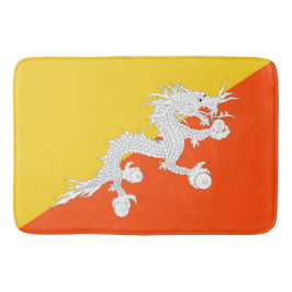 Bhutanese vlag (Bhutan) (Thunder Dragon) Badmat