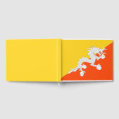 Bhutanese vlag (Bhutan) (Thunder Dragon) Gastenboek (Volledig)
