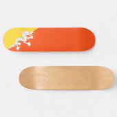 Bhutanese vlag (Bhutan) (Thunder Dragon) Persoonlijk Skateboard (Horizontaal)