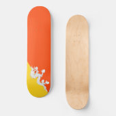 Bhutanese vlag (Bhutan) (Thunder Dragon) Persoonlijk Skateboard (Voorkant)