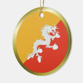Bhutanese Vlag Ornament (Links)