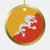 Bhutanese Vlag Ornament (Achterkant)