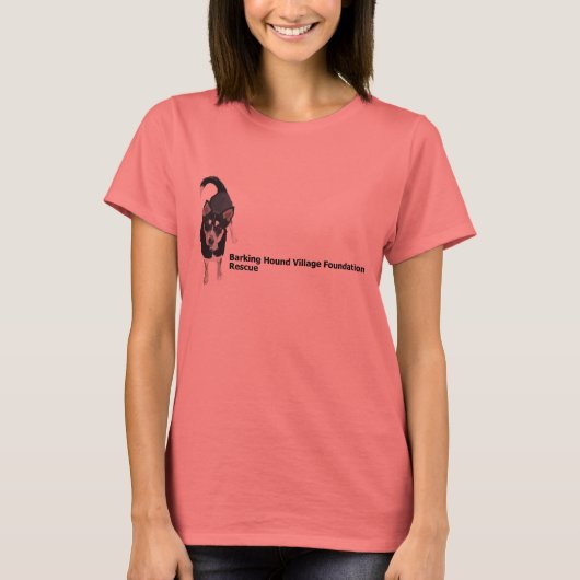 BHVFR-logo met Ann T-shirt (Voorkant)