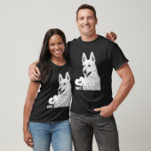 Bhymer Love My White German Shepherd T-shirt (Unisex)