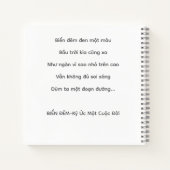 BIỂN ĐÊM- MemoryUs Journaal Notitieboek (Achterkant)