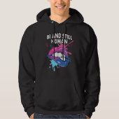 Bi And Still Human Bisexual Rainbow Pride Bisexual Hoodie (Voorkant)