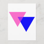 Bi Angles | Bisexual Pride Briefkaart (Voorkant)
