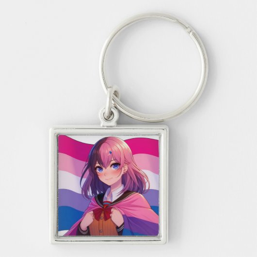 Bi Anime Sleutelhanger (Voorkant)