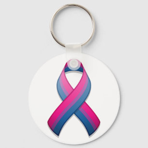 Bi Awareness Ribbon Sleutelhanger