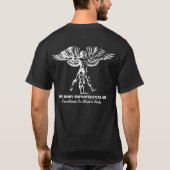 BI Basic Black T-shirt (Achterkant)