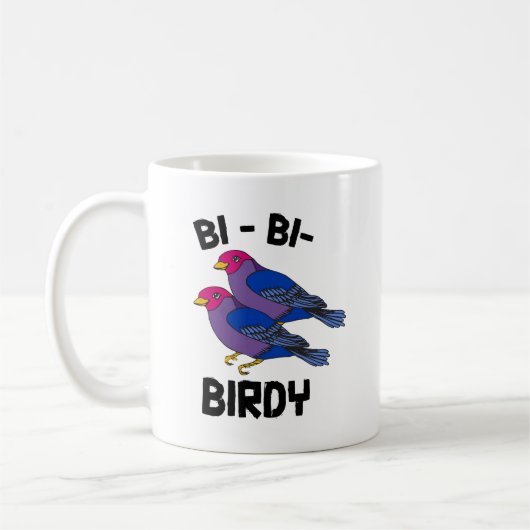 Bi Bi Birdy Koffiemok (Links)