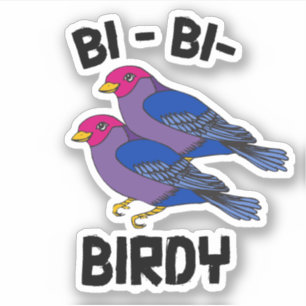Bi Bi Birdy Sticker