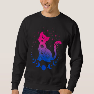 Bi Bisexual Pride Flag Colors Astronomy Cat LGBT Trui