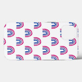 Bi Bisexual Pride Painted Crayon Rainbow Case-Mate iPhone Case (Achterkant (horizontaal))