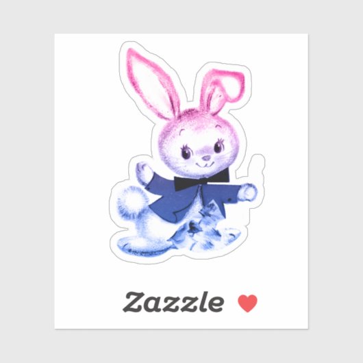 Bi Bunny Sticker (Vel)