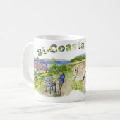 Bi Coastal BBQ Koffiemok (Voorkant links)