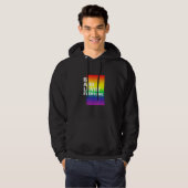 Bi en Lovin Iedereen Lgbtq Bisexual Pride Bi Prid Hoodie (Voorkant volledig)