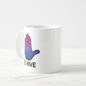 Bi Five Hoge Vijf Koffiemok (Voorkant links)