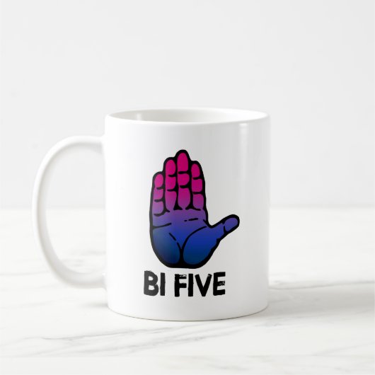 Bi Five Hoge Vijf Koffiemok (Links)