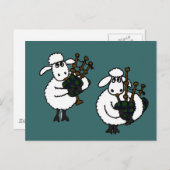 BI - Geweldige schapenpootbuizen Briefkaart (Voorkant / Achterkant)