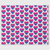 Bi Heart Wrapping Papier (Vlak)