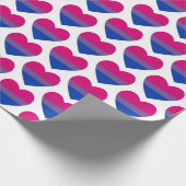 Bi Heart Wrapping Papier (Hoek)
