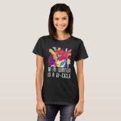 Bi In Winter Is A Bi cicle Bisexual Rainbow Pride T-shirt (Voorkant volledig)