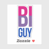 Bi-man Sticker (Vel)