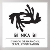 BI NKA BI | Symbool voor harmonie, vrede, samenwer