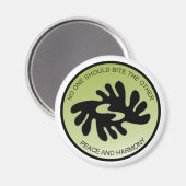 BI NKA BI VREDE EN HARMONIE Magneet (Voorkant / Achterkant)