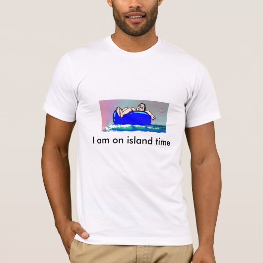 BI op eilandtijd T-shirt (Voorkant)