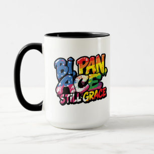 Bi Pan Ace Nog Steeds Grace T-shirt   Grappige LGB Mok