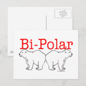 Bi-Polar Briefkaart (Voorkant / Achterkant)