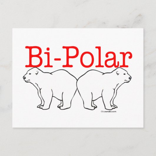 Bi-Polar Briefkaart (Voorkant)