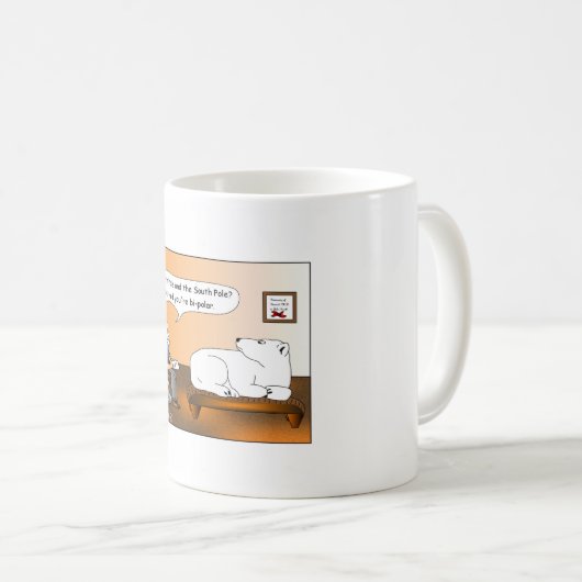 Bi-Polar Cartoon Coffe Mug Koffiemok (Voorkant rechts)