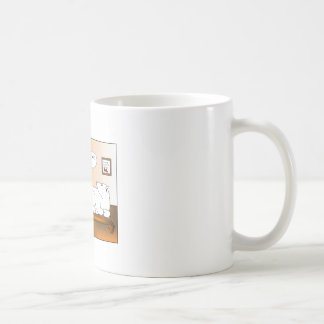 Bi-Polar Cartoon Coffe Mug Koffiemok