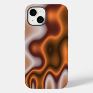 Bi Polar Molten Copper Case-Mate iPhone 14 Hoesje