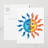 Bi Polar Solar Briefkaart (Voorkant / Achterkant)